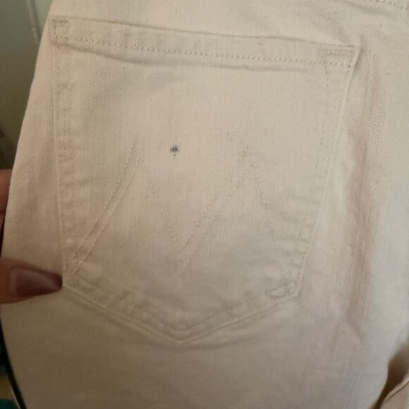 Mother Denim The Half Piped Ankle in Act Natural High-Waisted Wide-Leg Pants Wit - Picture 8 of 12